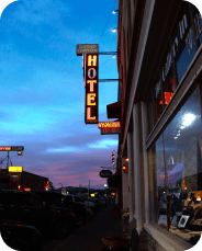 Hotel sign image